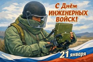 С Днем инженерных войск 21 января!