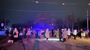 Жители Кривого Рога вышли на протесты против отключения света