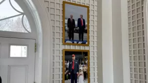 Трамп повесил в Белом доме фото с Путиным рядом с другими родственниками