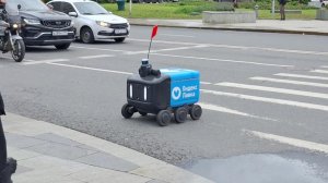 ГИБДД пыталась оштрафовать "Рободоставку" за действия робота