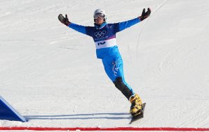 В МОК не видят нарушений в использовании атлетом из Италии флага РФ на шлеме