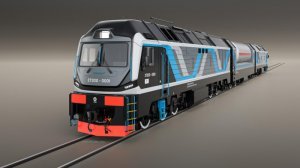 В Брянске собирают опытный образец газодизельного локомотива 3ТЭ30