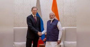 Премьер-министр Индии Нарендра Моди принял первого заместителя председателя правительства России Дениса Мантурова