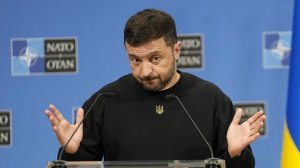 Переводчик выругался матом после пресс-конференции Зеленского