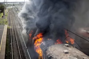 Сводка СВО за 20 апреля. Рельсовый ад: поезд ВСУ на Киев сгорел как спичка