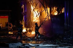 Мощный взрыв на нефтебазе вогнал Украину в паралич