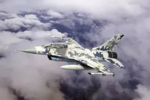 Очередной украинский F-16 упал, наткнувшись на российскую «Герань»