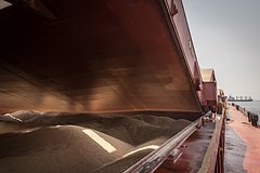 Вывоз украинского зерна обрушился на фоне блокады Черного моря