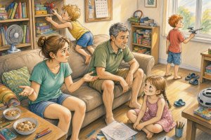 Летние каникулы — это время, когда родители, как правило, испытывают стресс. Что можно сделать, чтобы снять это напряжение?