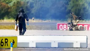 Берлин отказался предоставить доказательства связи России с дроном в Лейпциге