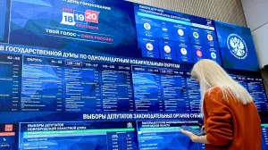 «Единая Россия» получает рекордное за всю историю участия партии в выборах количество депутатских мест в Госдуме: 355 из 450 (78,88%)
