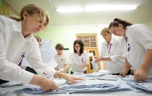 Партия «Справедливая Россия» по результатам обработки 96,91% протоколов набрала необходимые 5% голосов избирателей для прохода в Госдуму по федеральному списку