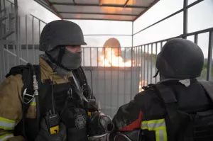 Ударами ВС РФ сожгли антенные комплексы «Киевстар» и «Парковый» в Киеве