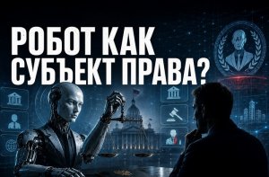 [Правовой вакуум и правовое поле] Homo sapiens & AI: власть и границы человеческого мира vs мира роботов. Правосубъектность и робосубъектность