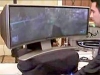 На выставке CES 2008 представлен большой игровой монитор дугообразной формы