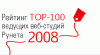 Экспертная группа Тэглайн объявила о старте рейтинга TOP-100 ведущих веб-студий 2008