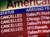 Авиадвижение в США практически парализовано