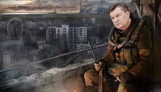 Янукович в Припяти