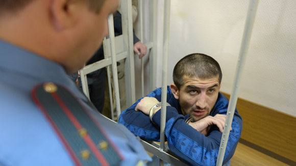 Мирзаев в зале суда