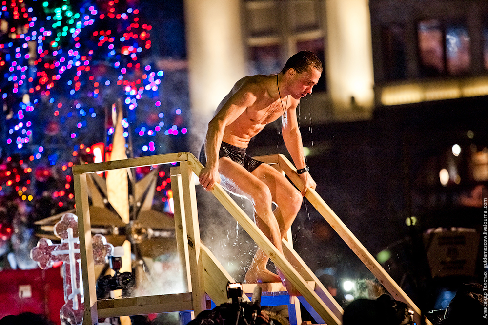 Крещение 2014 в Москве
