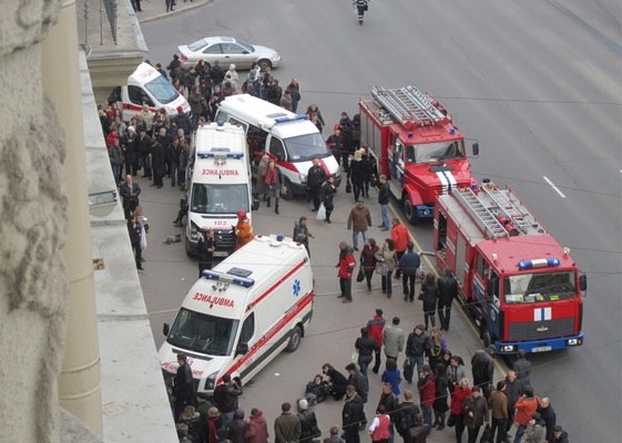 Взрыв в Минском метро