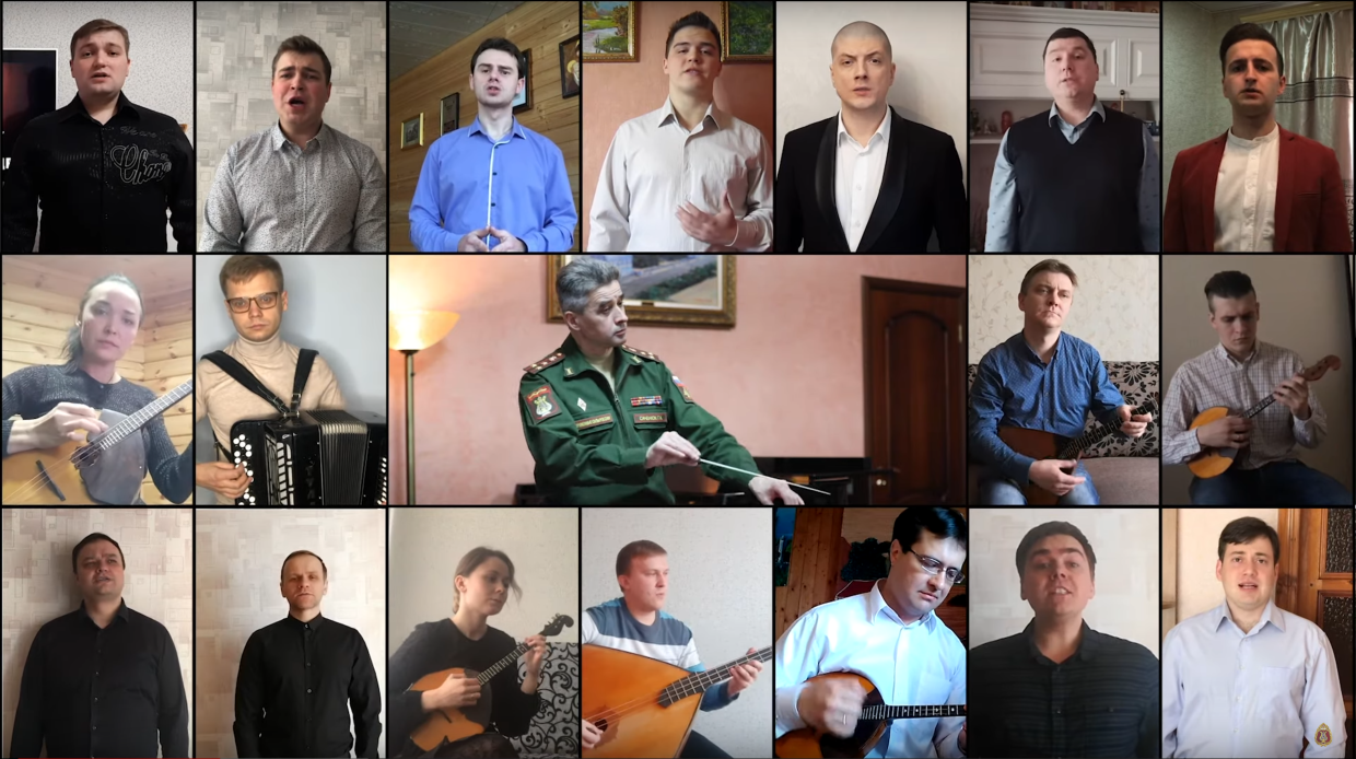 Ансамбль Александрова рассказал, как работает laquo;на удаленкеraquo; и записывает песни