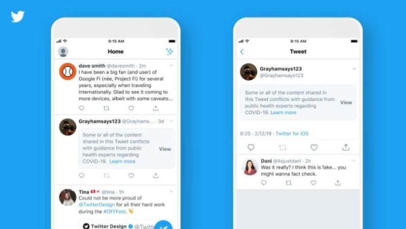 Twitter провалил свою программу по борьбе с фейками о коронавирусе