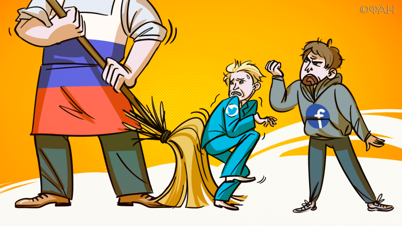 Россия против Twitter и Facebook