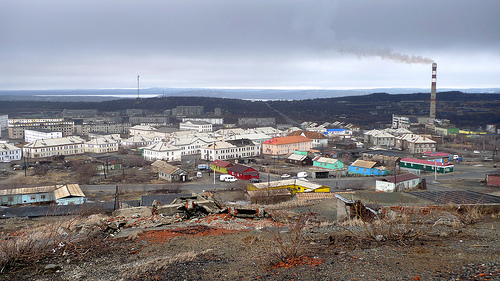 Nikel' / Никель (Russia) - Urban type settlement