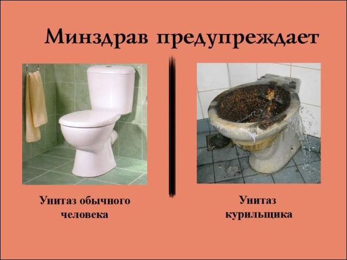 унитаз курильщика