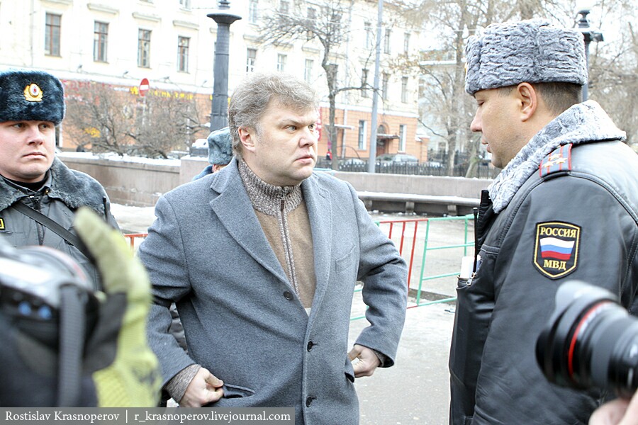 Митрохин задержан полицией