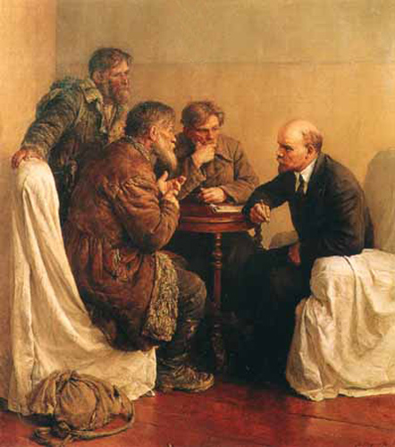Ленин и ходоки.