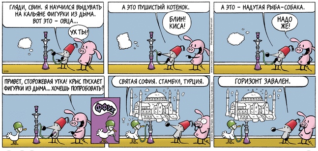 горизонт завален