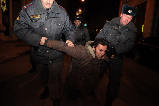 Задержание Олега Прудникова