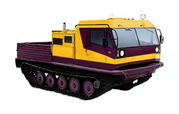 Гусеничный плавающий вездеход ЧЕТРА тм-140