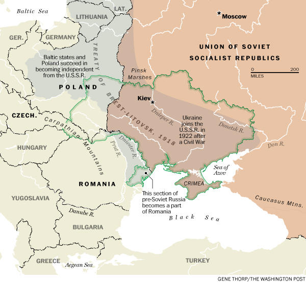 карта украины