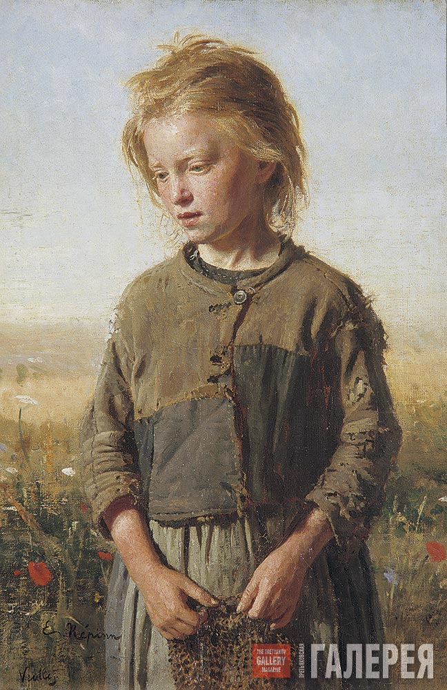 Нищая (Франция. Вель) Репин Илья Ефимович