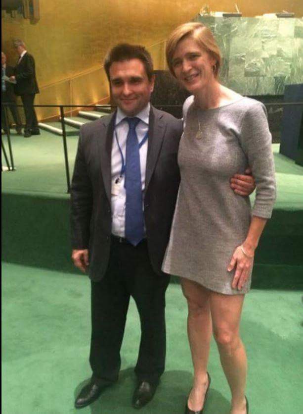 Павла Климкина и Самант Пауэр